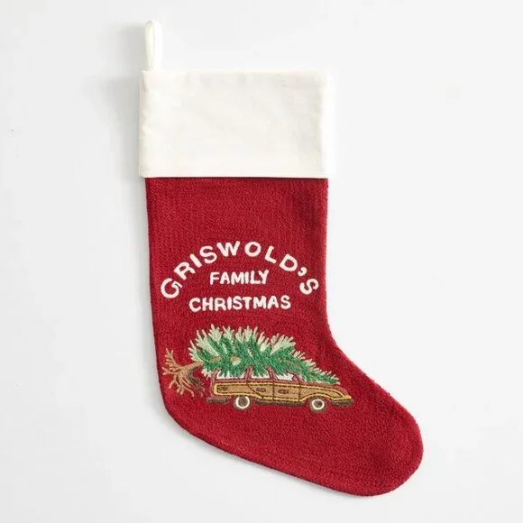 Pottery Barn National Lampoon’s Christmas Vacation Stocking Red