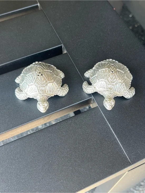 Pottery Barn Sea Turtle Salt & Pepper Shakers