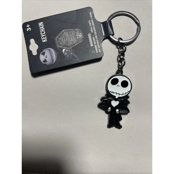 HER Accessories - Nightmare‎ Before Christmas Metal Keychain - JACK SKELLINGTON
