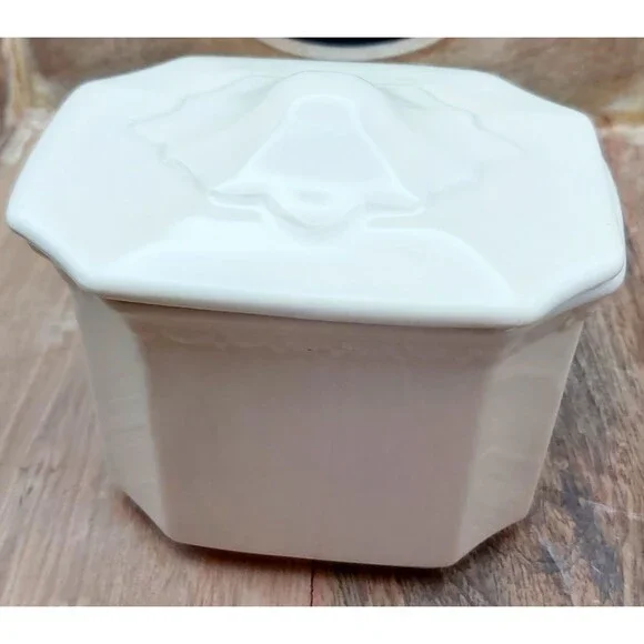 Vintage Syracuse China Econo-Rim Tan Restaurant Ware Sugar Bowls & Lid 1960