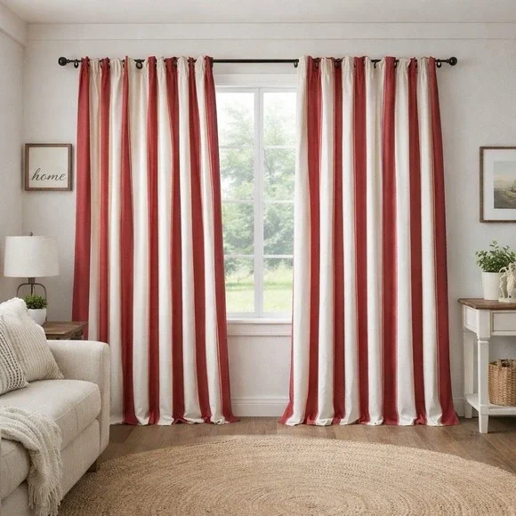 VTG POTTERY BARN Set Of 5 Drapes Curtain Panels 44 X 96