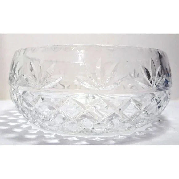 Unbranded Lead Crystal Bowl 7.5