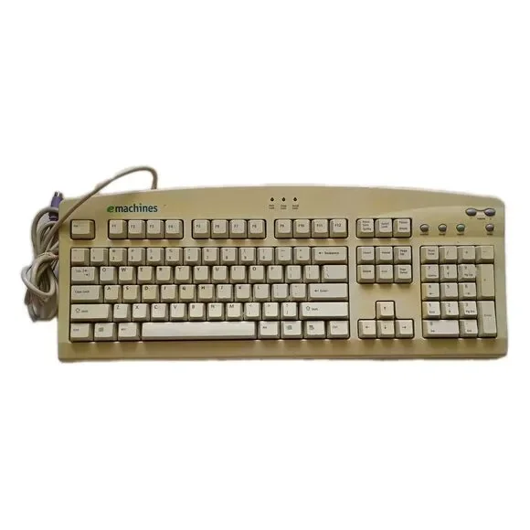 eMachines PS/2 Keyboard eKB-5001 Untested