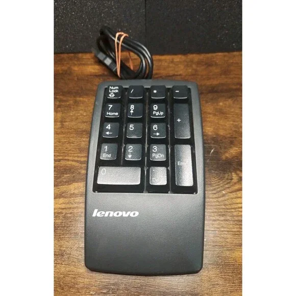 Lenovo Wired External USB Numeric Number Pad Keyboard Keypad Model KU-9880