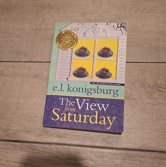 🍋‍🟩The View from Saturday paperback☃️🦋🍍🍓🦉🐧💘💐