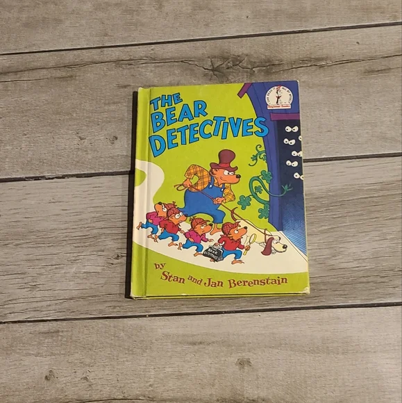 🐣 Vintage Berenstain Bears The Bear Detectives🧋 💫 🎠 🌸☃️🦋🍍🐠🍬🍿🍕🐬