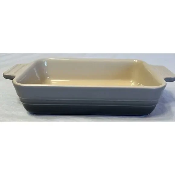 Le Creuset Classic GRADIENT FLINT Stoneware 7” x 5” Rectangular Baking Dish
