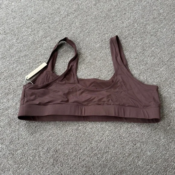 SKIMS Recycled Swim Tank Bikini Top Cocoa Brown SW-TNK-0743 Womens 3X NWT