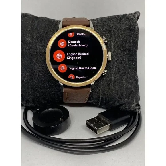 Fossil Gen 4 Authentic Digital Dial Smart Watch Custom Band FTW6016 LT346