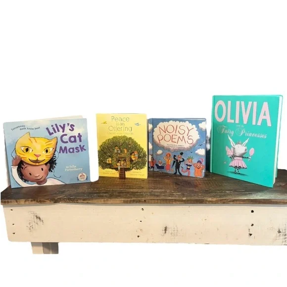 4 Children's Books Storybook Set, [Ages 3-6 years]