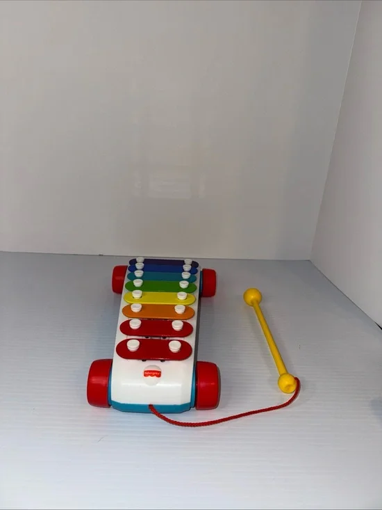 Fisher-Price Rainbow Xylophone Pull Toy - Multicolor