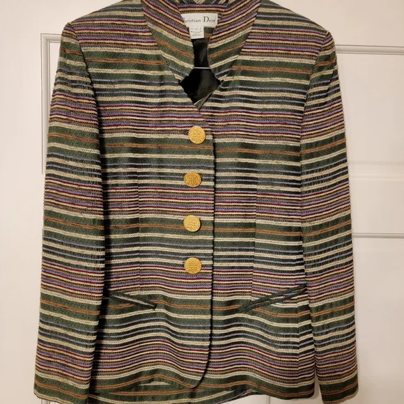 Vintage Christian Dior Women's Jacket and Skirt Set
