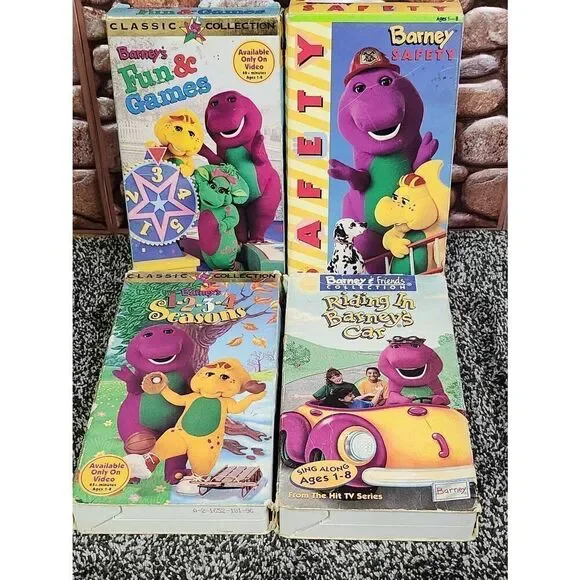 Barney VHS Collection