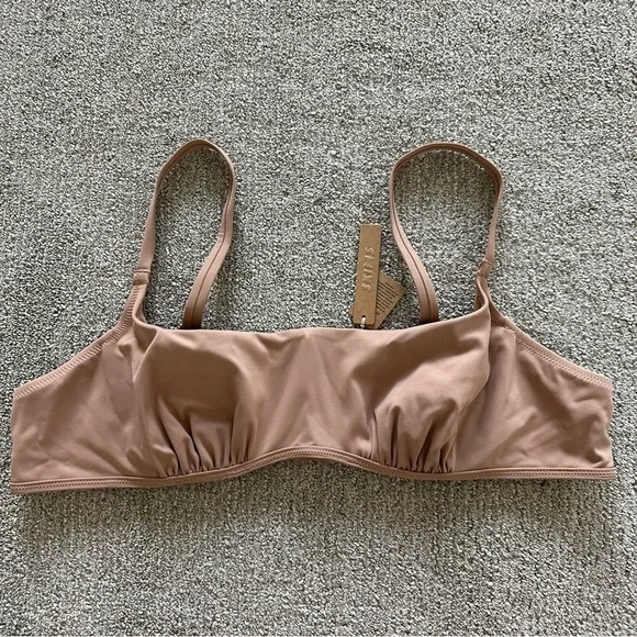 SKIMS‎ Shaping Swim Ruched Underwire Bikini Top Sienna 4XL (BT-SCP-2759)
