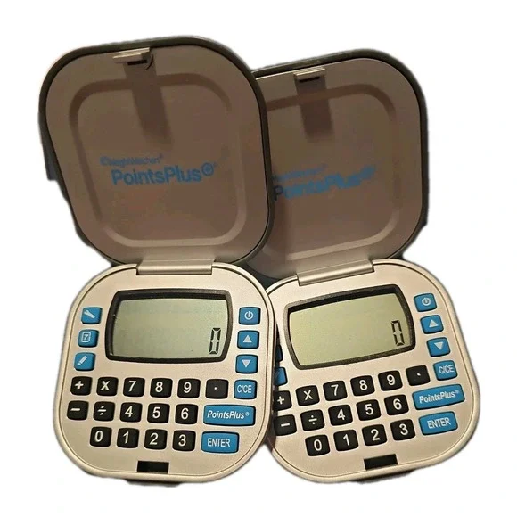 USED. Working perfectly. Weight Watchers Smart Points Calculators. Lot Of 2.