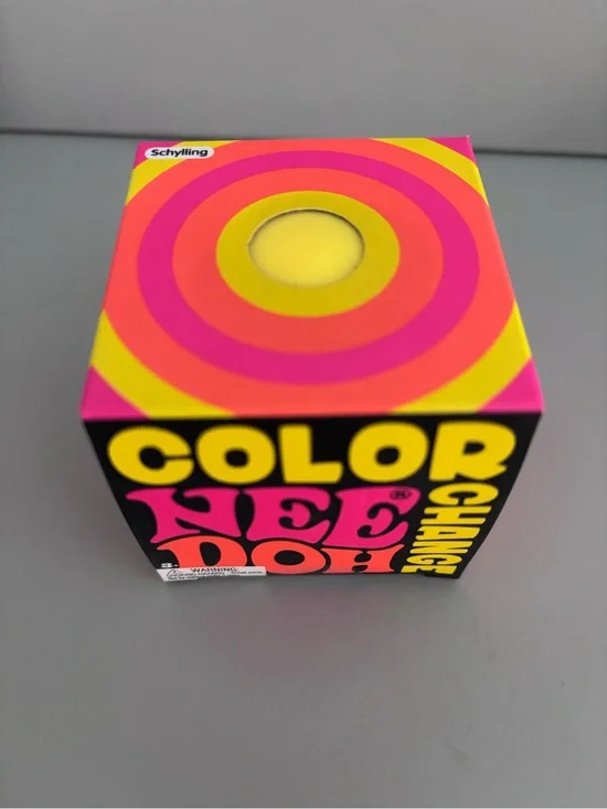 Schylling Yellow Color Change NeeDoh