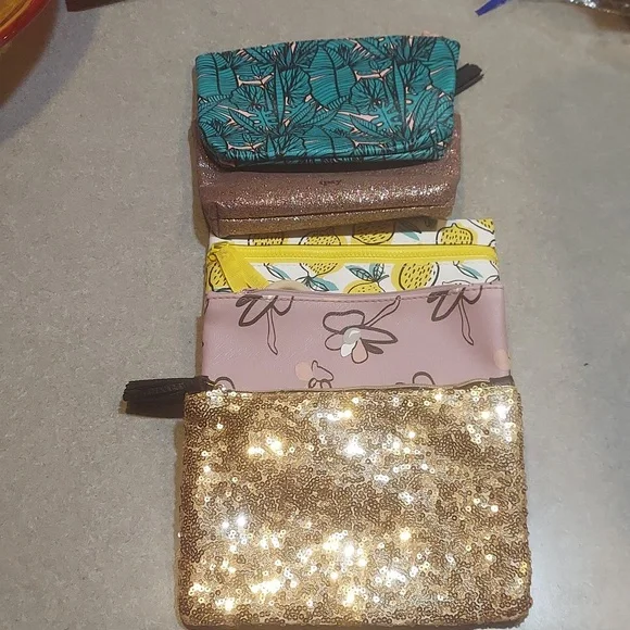 Women's Ipsy makeup bags