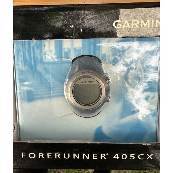 Garmin Forerunner 405CX GPS Sport‎ Watch with Heart Rate Monitor (Blue)