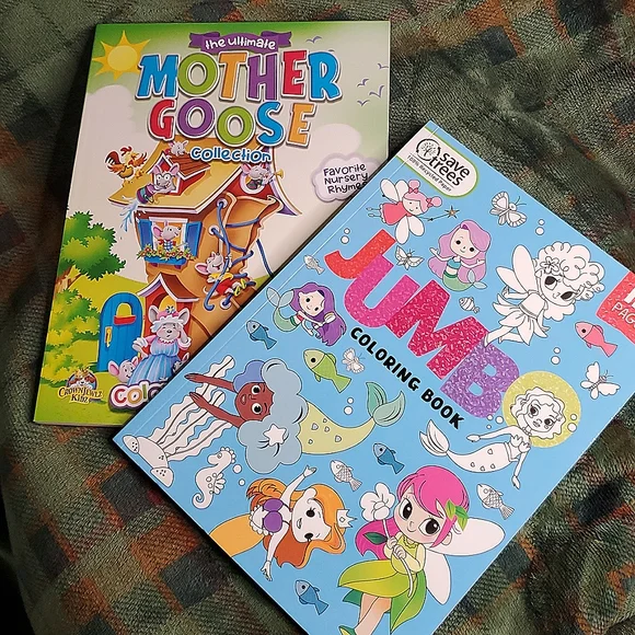 Mother Goose‎ Coloring and Activity Book Set