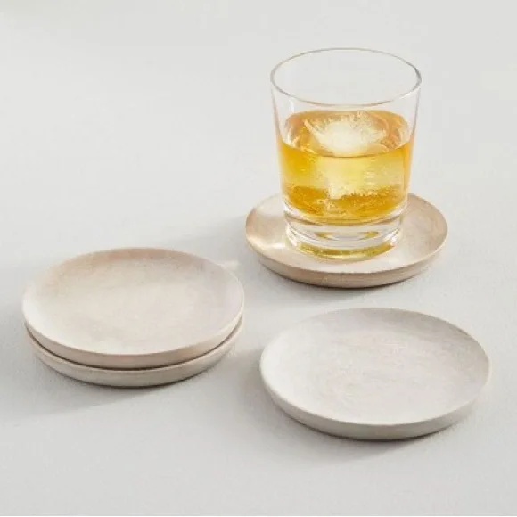 Pottery Barn Wood Coasters