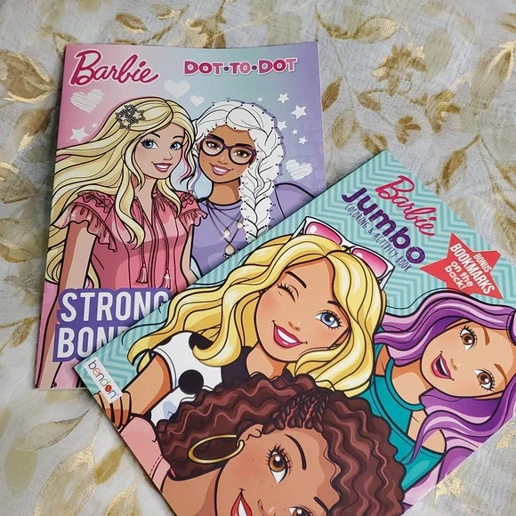 Barbie Coloring and Activity Book‎ Set