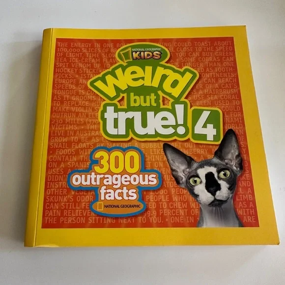 National Geographic Kids Weird But True! 4 Book - 300 Outrageous Facts Paperback
