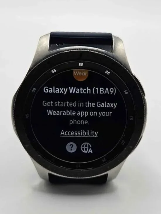 Samsung Galaxy Watch 46mm (Silver/Black) - SM-R800 - Great Condition