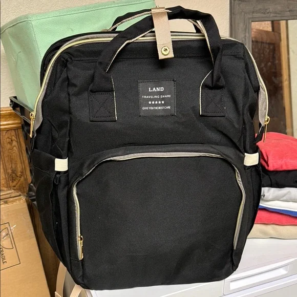 Diaper Bag with Changing Station