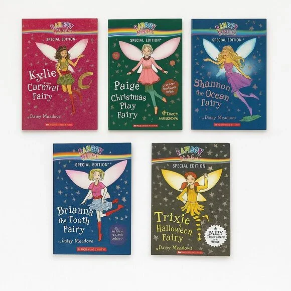 Rainbow Magic Special Edition Fairy Book Lot |Whimsical & Collectible| Set of  5