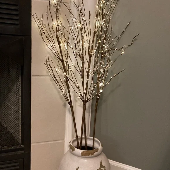 Pottery Barn Lighted Branches