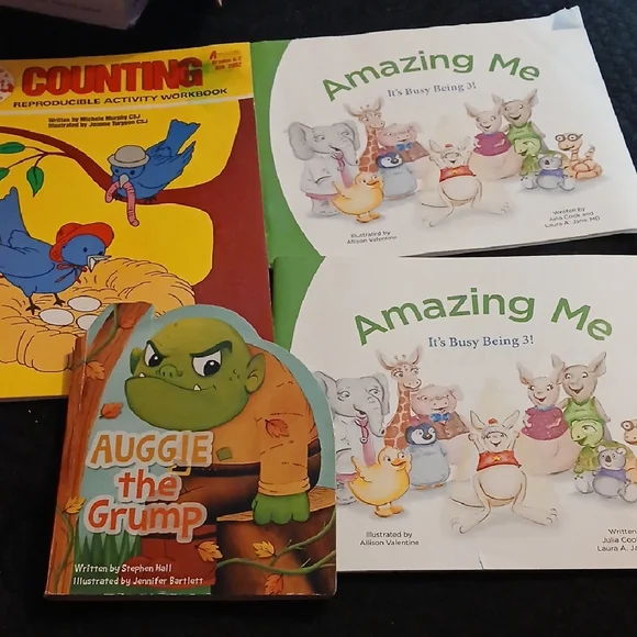 Auggie the Grump Kids Book Set