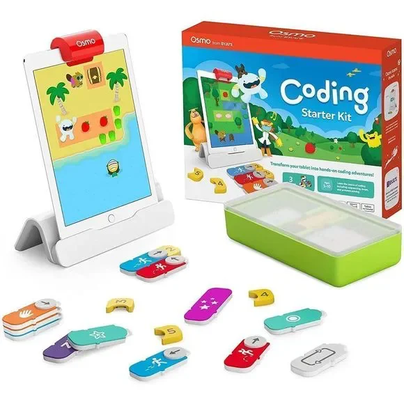 Osmo-Coding Starter Kit For iPad3 Educational Learning Games-Learn To Code,STEM