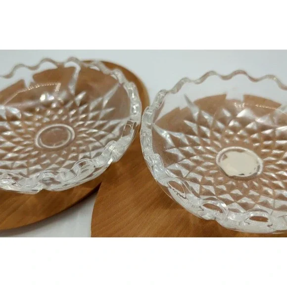 Zajecar 24% Lead Crystal Trinket Box Round Covered Dish 3.5