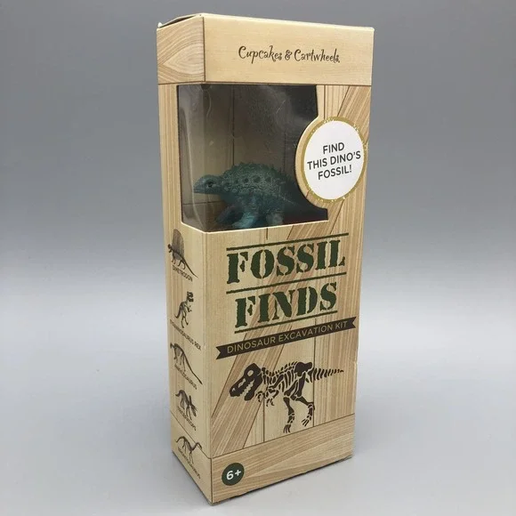 Fossil Finds Dinosaur Excavation Kit Ankylosaurus Toy Dig STEM Gift New 6+ Paleo