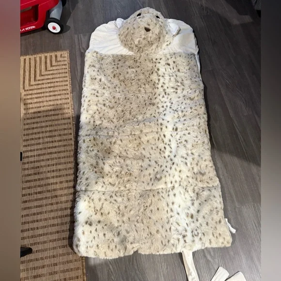 Restoration hardware kids furry sleeping bag