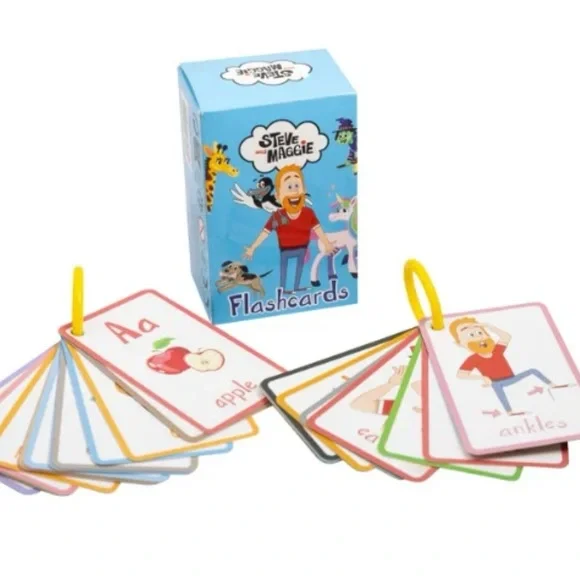 Steve and Maggie Flashcards Set