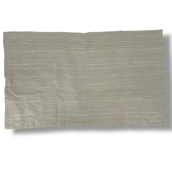 Restoration Hardware Striated Cotton Linen Pillow Sham King Size Sand