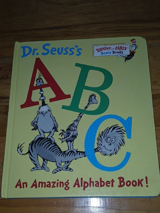 Dr. Seuss ABC Board Book - Yellow, Red, Green, Blue
