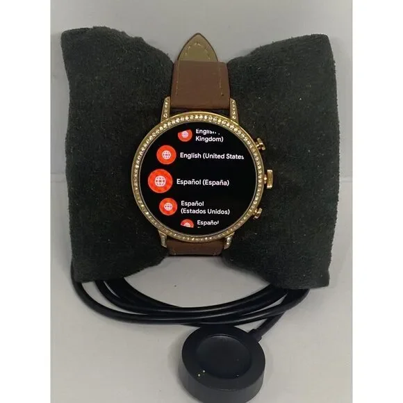 Fossil Gen 4 Authentic Digital Dial Smart Watch Custom Band FTW6011 AB602