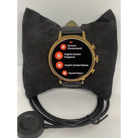 Fossil Gen 4 Authentic Digital Dial Smart Watch Custom Band FTW6018 AB354