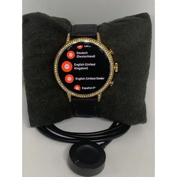 Fossil Gen 4 Authentic Digital Dial Smart Watch Custom Band FTW6011 AB722