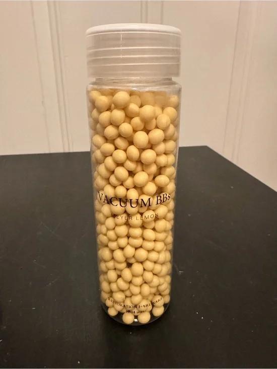 Restoration Hardware Vacuum BBs Meyer Lemon 12-14 Uses Discontinued