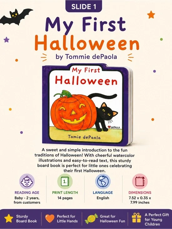 My First Halloween by Tommie dePaola