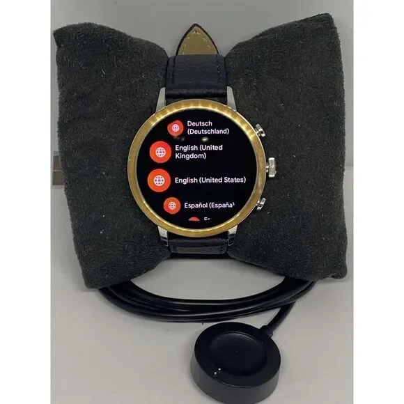 Fossil Gen 4 Authentic Digital Dial Smart Watch Custom Band FTW6016 AB626