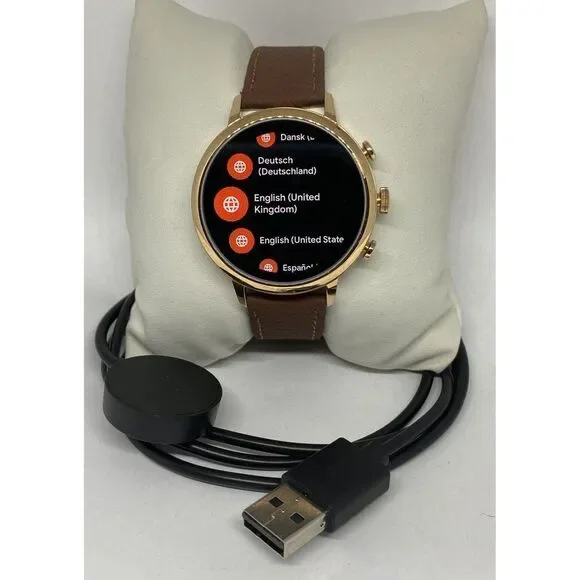 Fossil Gen 4 Authentic Digital Dial Smart Watch Custom Band FTW6031 DC66