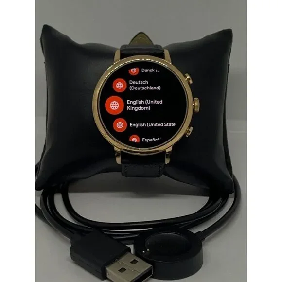 Fossil Gen 4 Authentic Digital Dial Smart Watch Custom Band FTW6031 QT468
