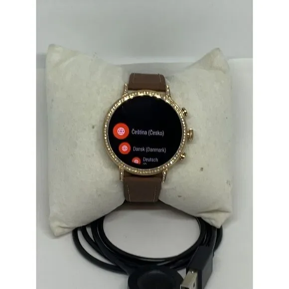 Fossil Gen 4 Authentic Digital Dial Smart Watch W/ Custom Band FTW6011 RZ127
