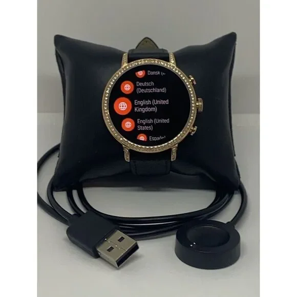 Fossil Gen 4 Authentic Digital Dial Smart Watch Custom Band FTW6011 QT477