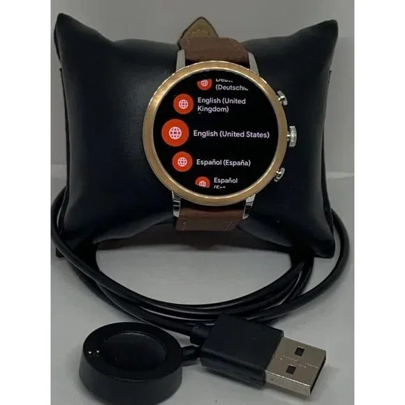 Fossil Gen 4 Authentic Digital Dial Smart Watch Custom Band FTW6016 QT762