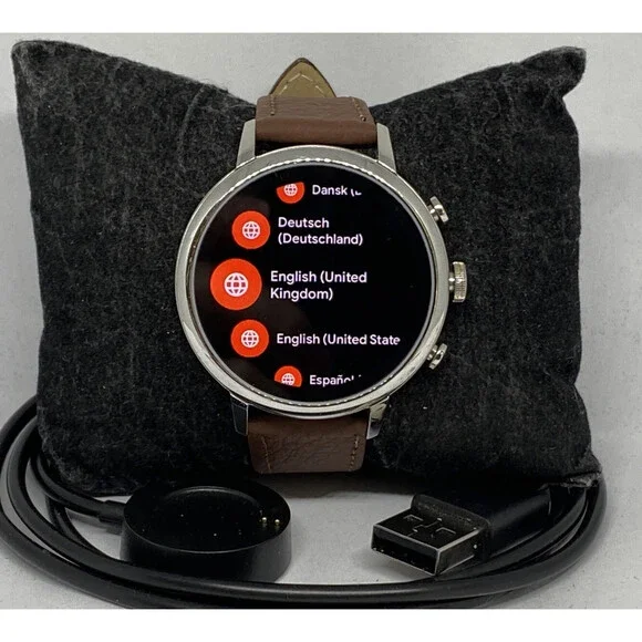 Fossil Gen 4 Authentic Digital Dial Smart Watch Custom Band FTW6017 LT324